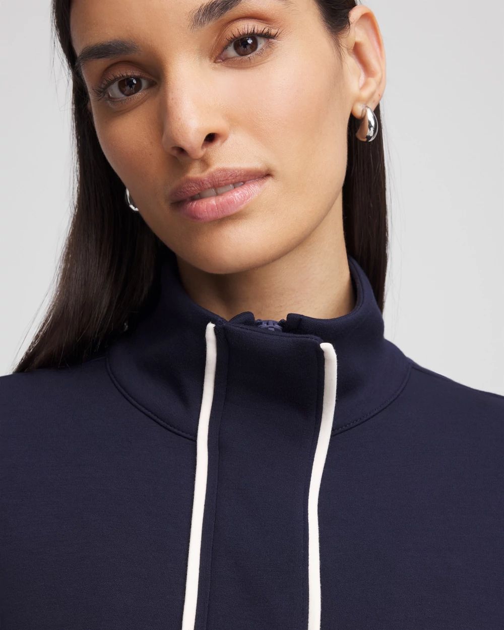 【chico】 Zenergy® Scuba Contrast Jacket | Chico's